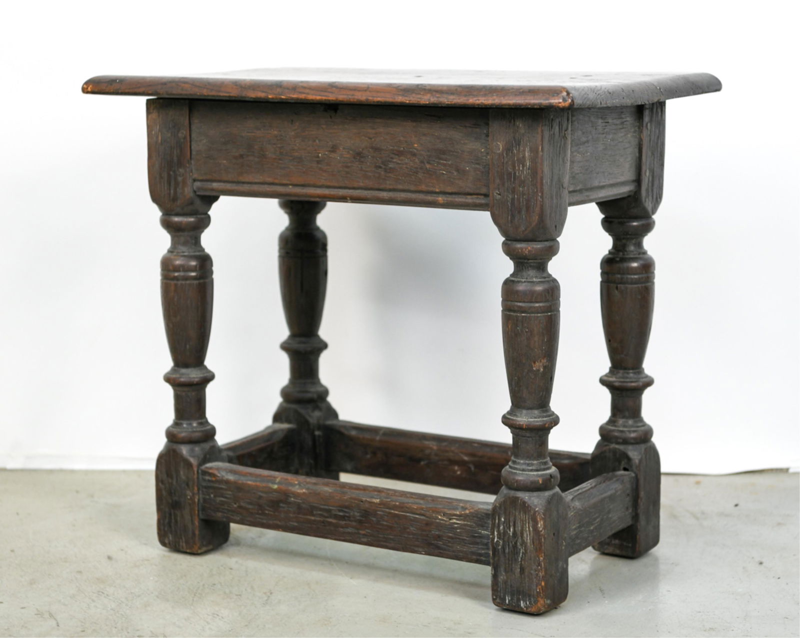 SMALL FRENCH MERCIER WOOD TABLE (1 of 10)