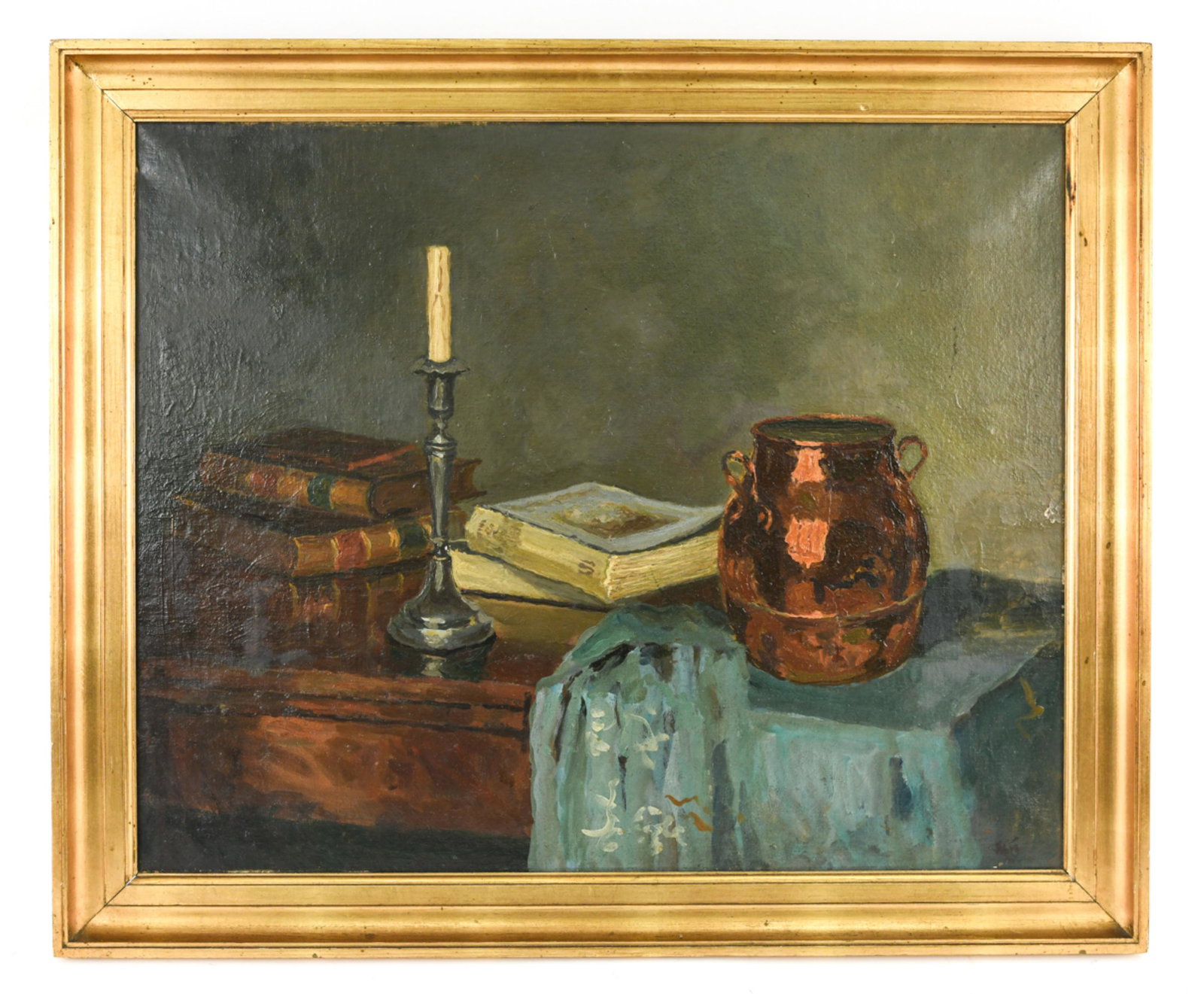 EARLY 20TH C. DANISH STILL LIFE O/C (1 of 10)