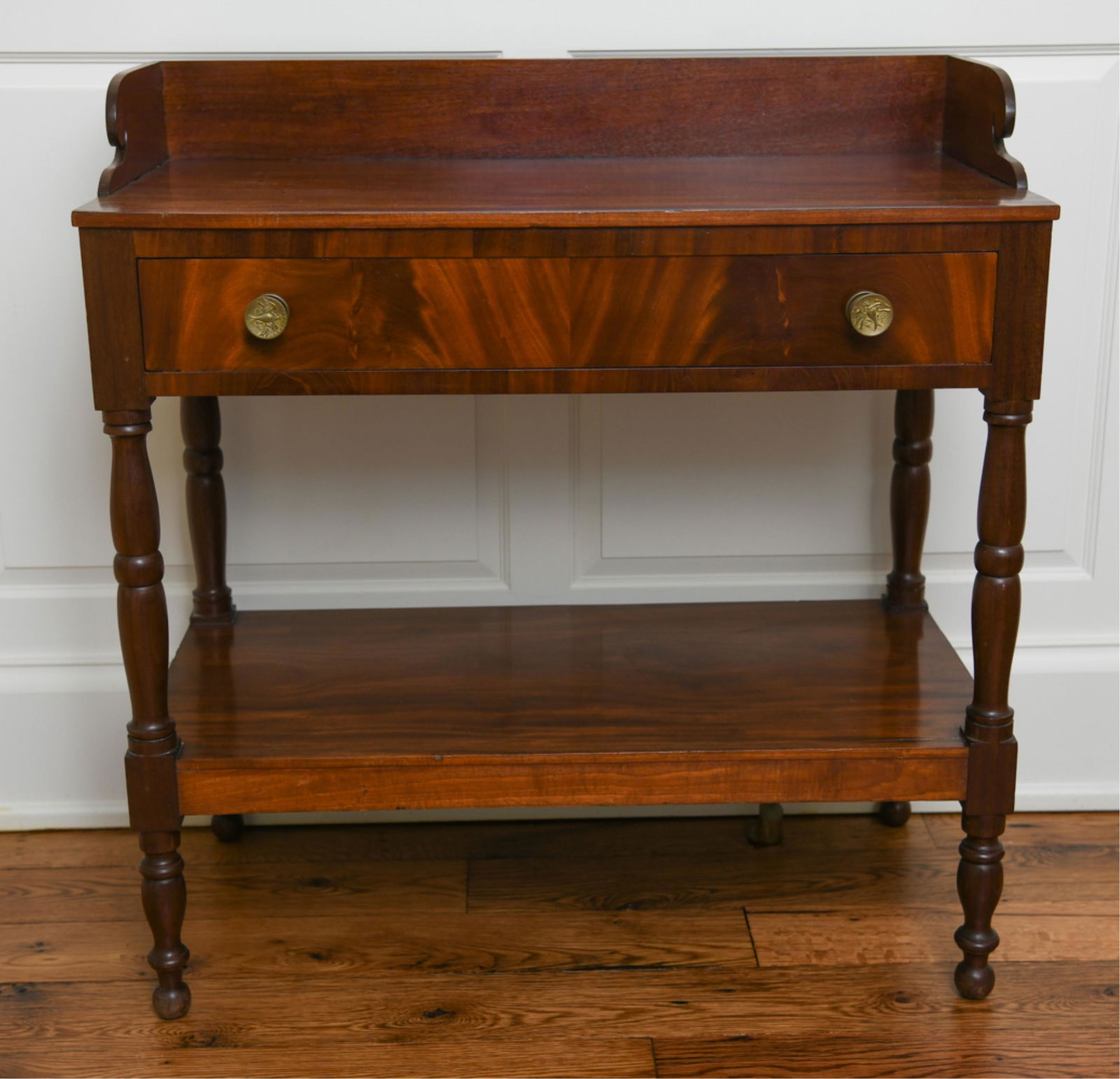 19TH C. EMPIRE STYLE CONSOLE (1 of 9)