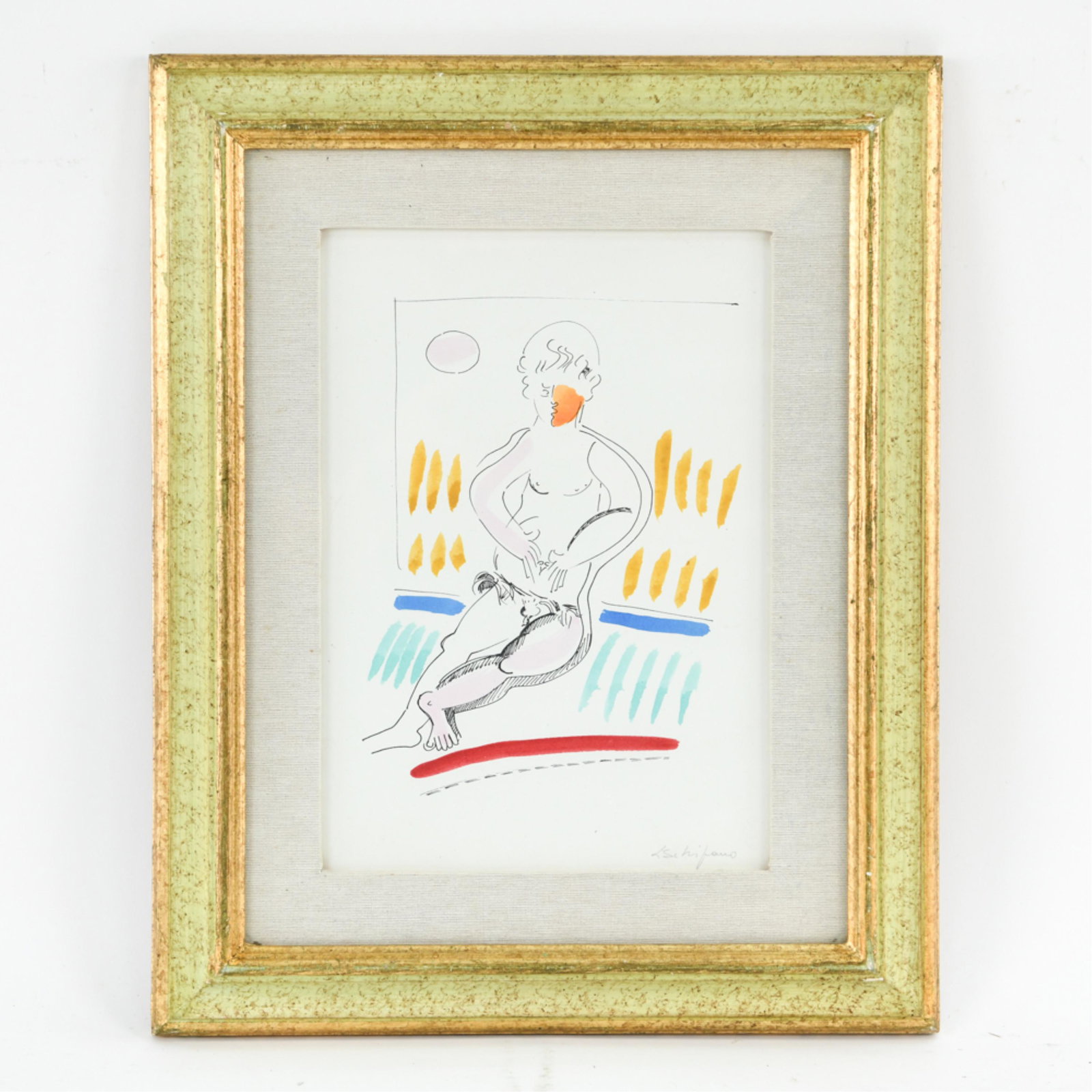 LUCIANO SCHIFANO, ITALIAN (B. 1943) (1 of 9)