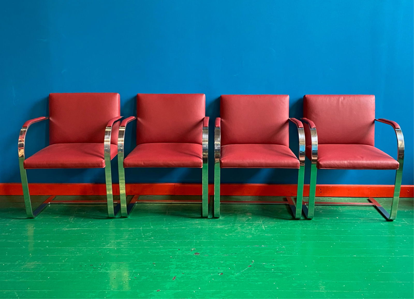 (4) MIES VAN DER ROHE FOR KNOLL BRNO CHAIRS (1 of 14)