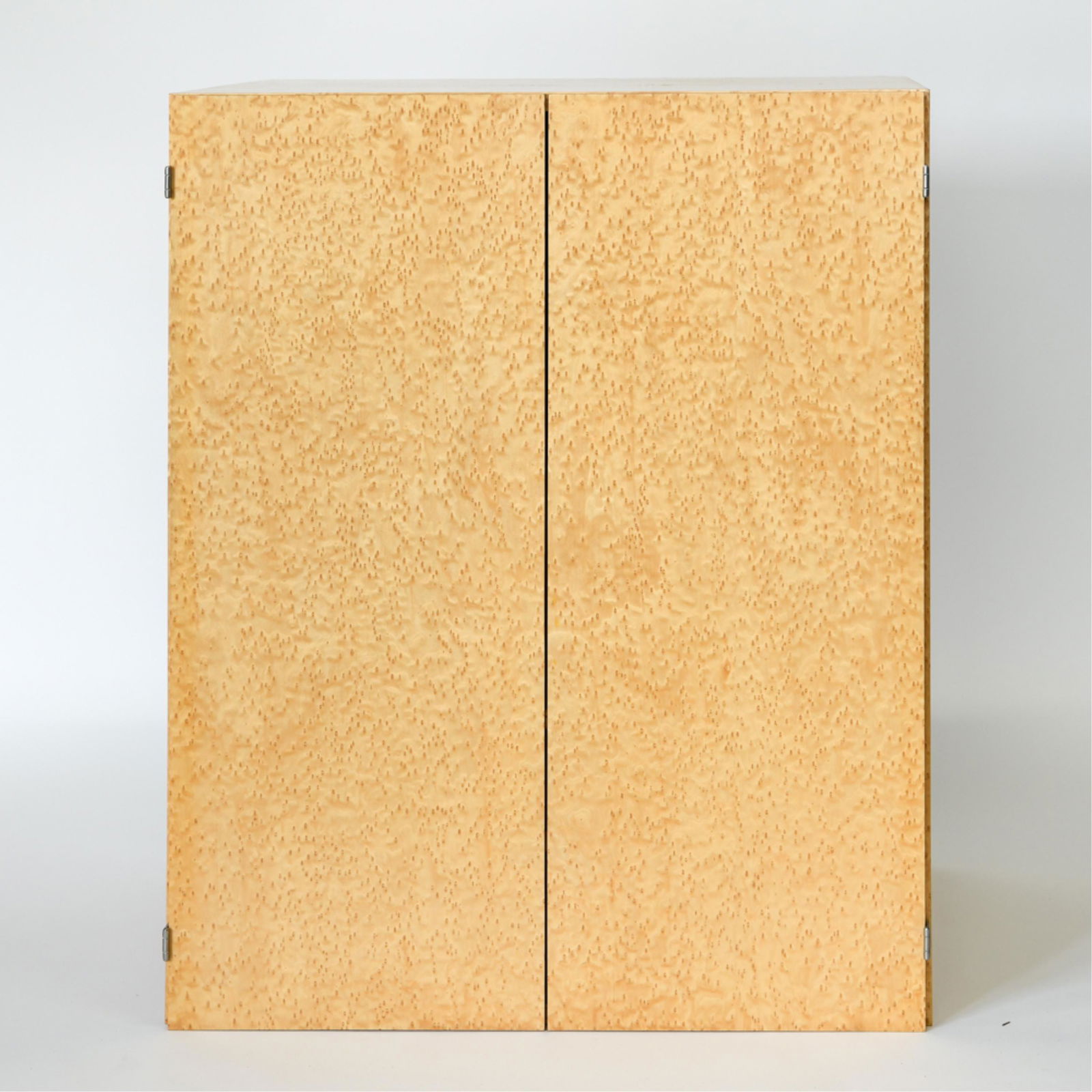 CONTEMPORARY BIRDSEYE MAPLE CABINET (1 of 10)