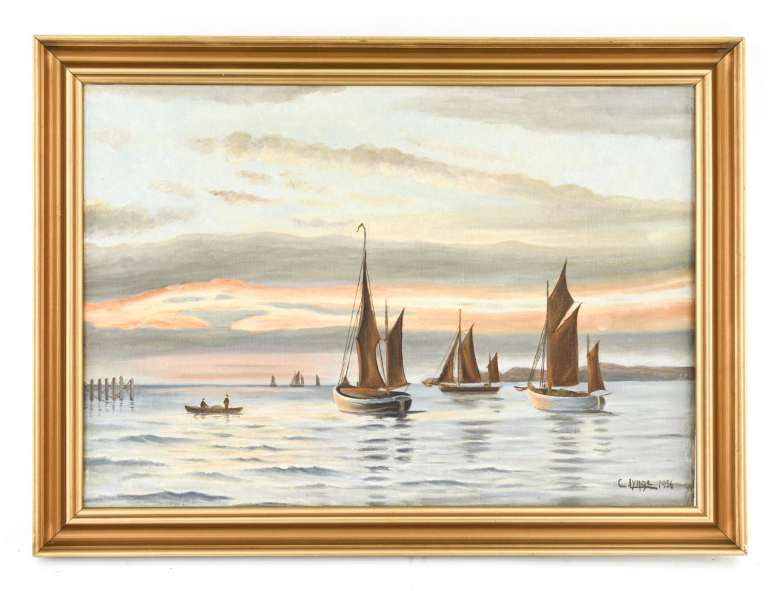 MODERN DANISH PRIMITIVE O/C (1 of 10)