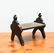 19TH C. FOLK ART SHOE SHINE STOOL