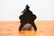 19TH C. FOLK ART SHOE SHINE STOOL - 4