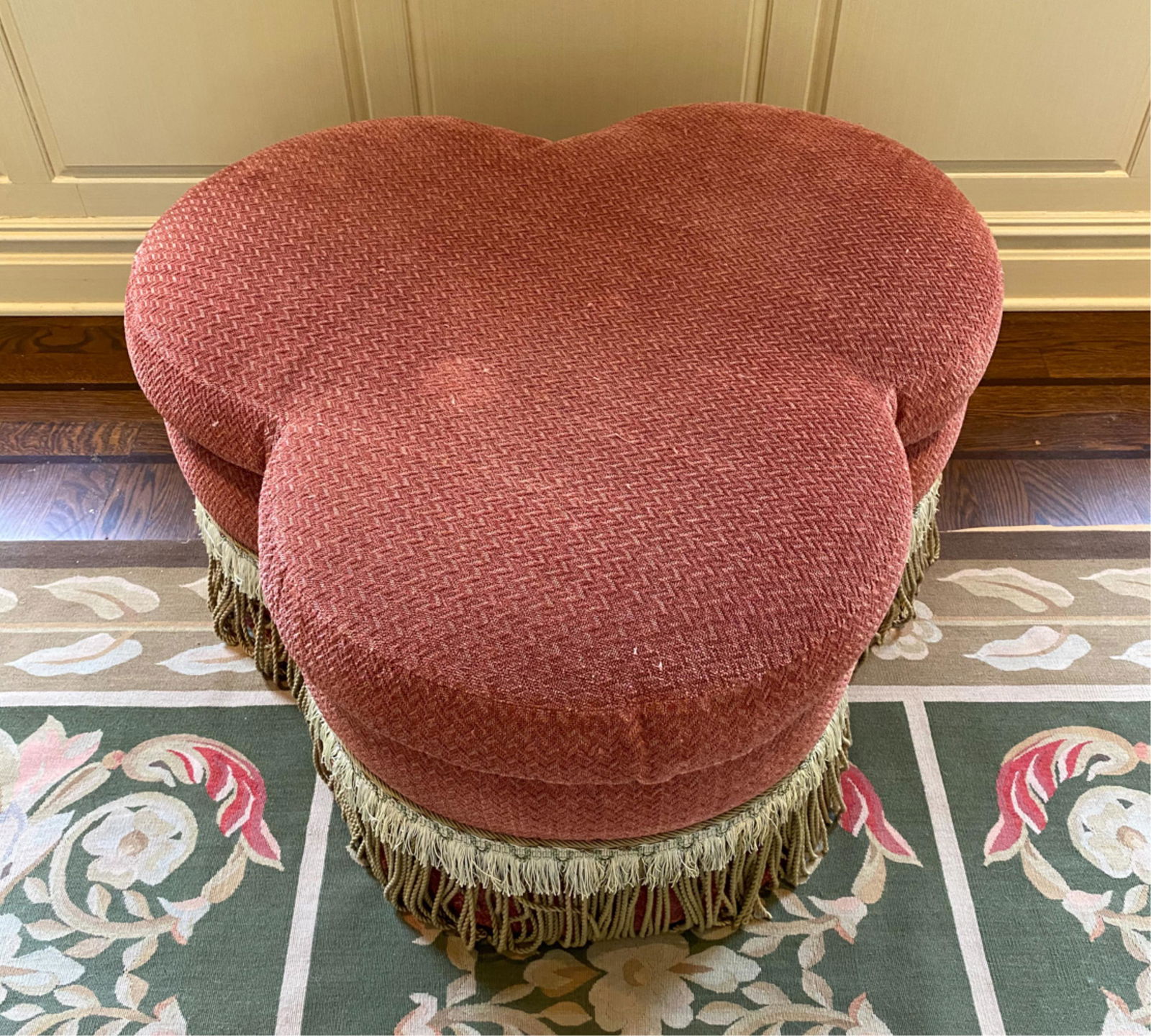 O. HENRY HOUSE CLOVER SHAPED OTTOMAN (1 of 10)