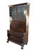 19TH C. EMPIRE FLAME MAHOGANY BOOKCASE DESK - 15