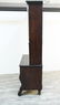 19TH C. EMPIRE FLAME MAHOGANY BOOKCASE DESK - 17