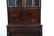 19TH C. EMPIRE FLAME MAHOGANY BOOKCASE DESK - 2
