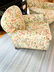 PAIR LOUNGE CHAIRS W/ ANIMAL & FLOWER UPHOLSTERY - 9