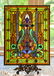 CONTEMPORARY STAINED GLASS WINDOW