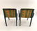 10 BILL STEPHENS KNOLL DINING CHAIRS LARSEN FABRIC - 5