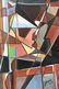 IRENE ZEVON (AMERICAN 1918-2006) ABSTRACT O/C - 11