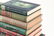 GROUPING OF LEATHER & LINEN BOUND BOOKS - 8