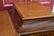ENGLISH 19TH C GEORGE III STYLE MAHOGANY SIDEBOARD - 5