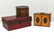 (2) BISCUIT TINS & (1) SPICE TIN CONTAINER