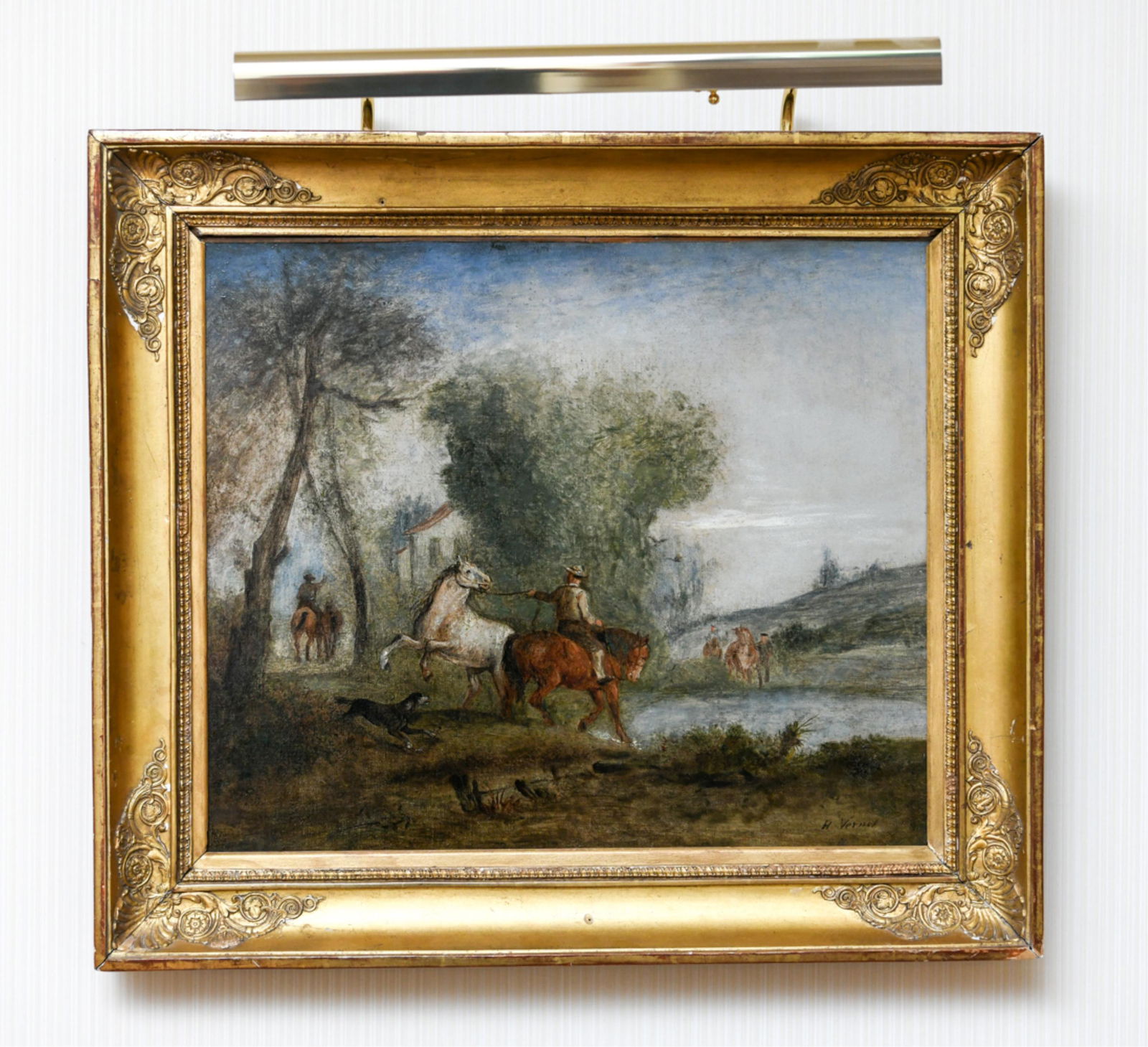 19TH C. O/C, H. VERNET (1 of 12)