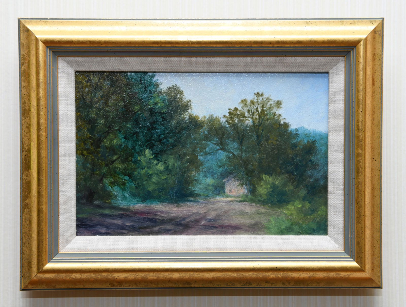 CONTEMPORARY IMPRESSIONIST OIL ON BOARD (1 of 9)