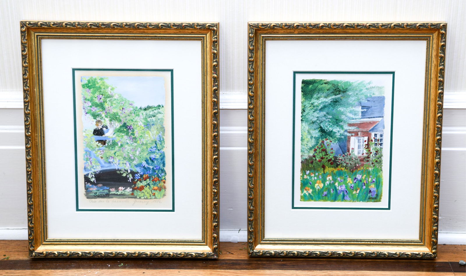 (2) MODERN IMPRESSIONIST OIL PAINTINGS (1 of 12)