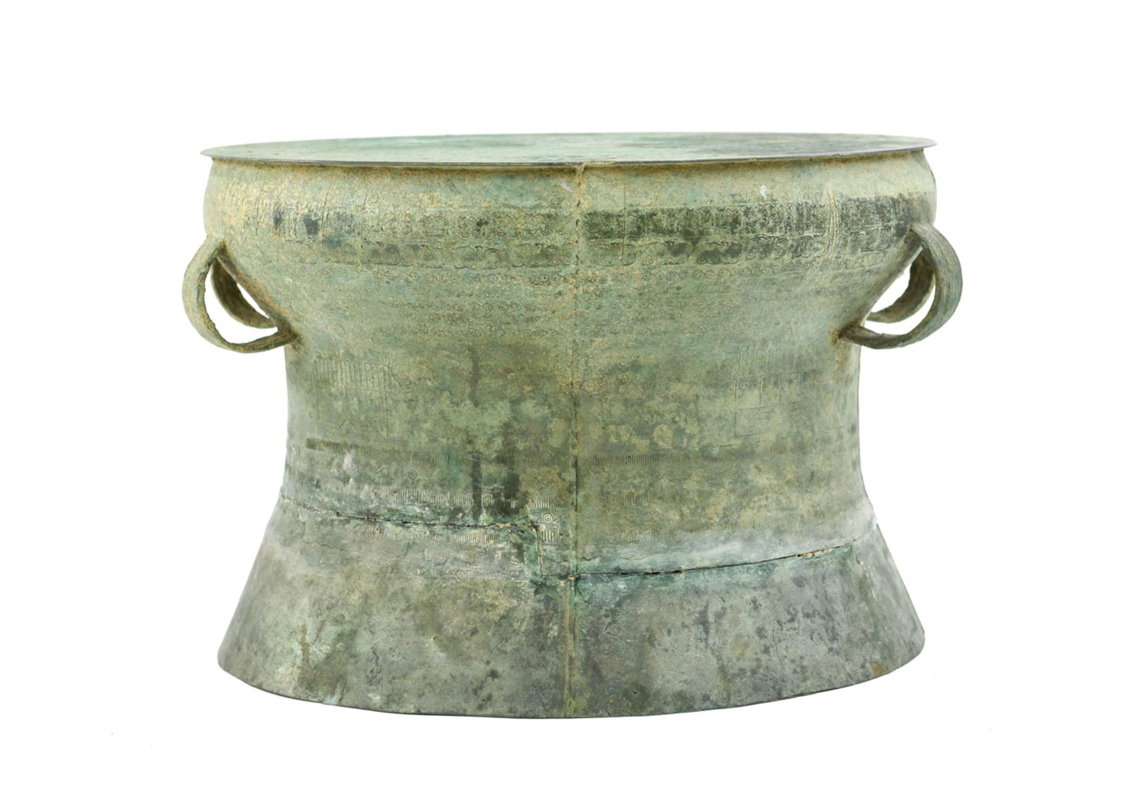 LARGE ANTIQUE VIETNAMESE DONG SON DRUM (1 of 18)