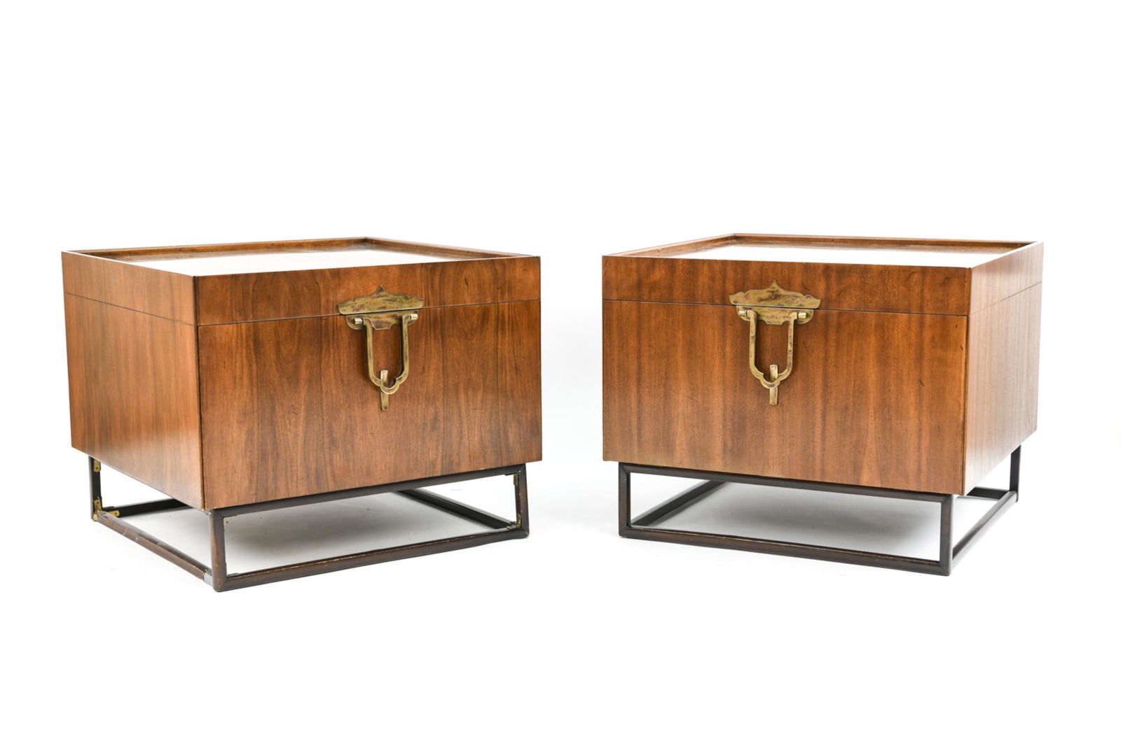PAIR MID-CENTURY END TABLES (1 of 13)