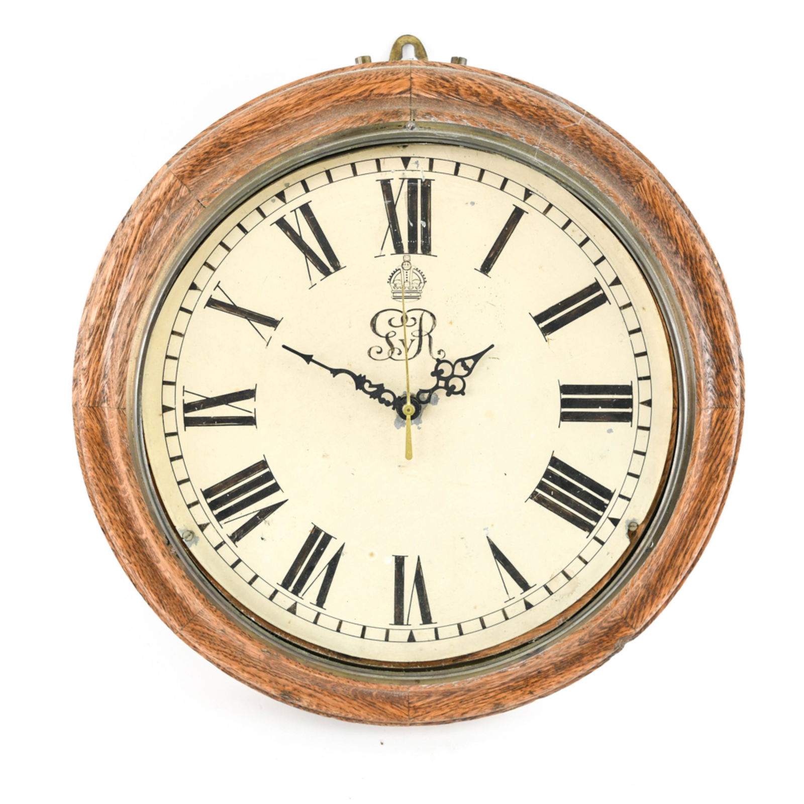 VINTAGE ANTIQUE STYLE CLOCK (1 of 10)