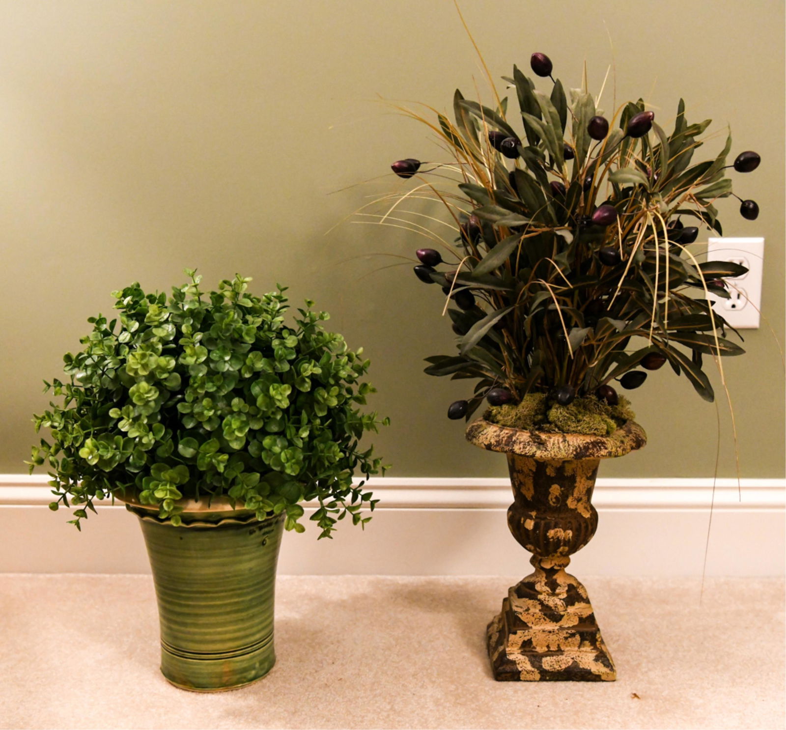 (2) DIANE JAMES FAUX FLOWER ARRANGEMENTS (1 of 9)