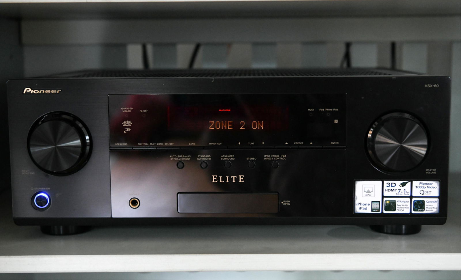 PIONEER ELITE VSX-60 NETWORK RECEIVER (1 of 4)