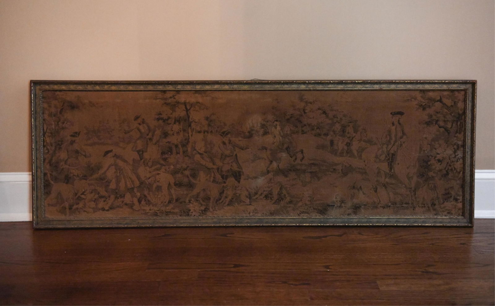 ANTIQUE EMBROIDERED TAPESTRY (1 of 1)