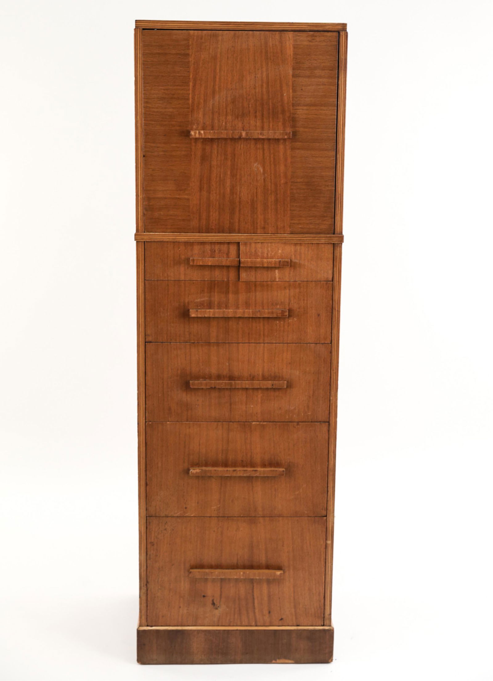 ART DECO GILBERT RHODE STYLE TALL CHEST (1 of 17)