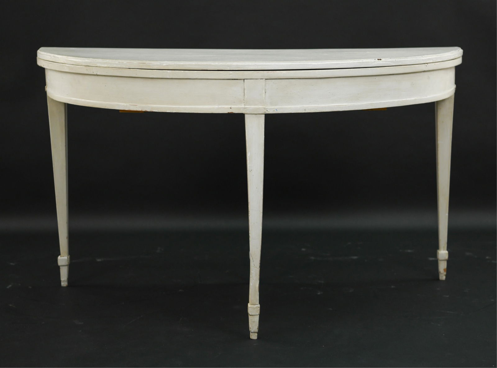 GUSTAVIAN DEMI-LUNE CONSOLE TABLE (1 of 15)