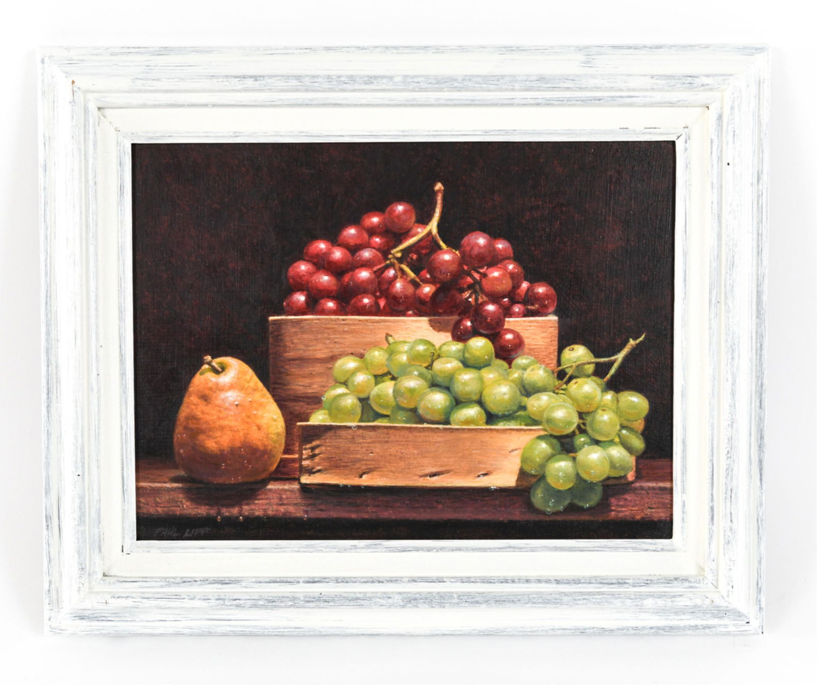 PAUL LIPP , AMERICAN (B. 1937) STILL LIFE OF FRUIT (1 of 7)