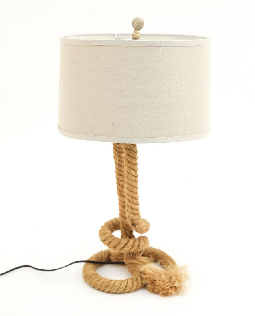CONTEMPORARY ROPE TABLE LAMP (1 of 12)