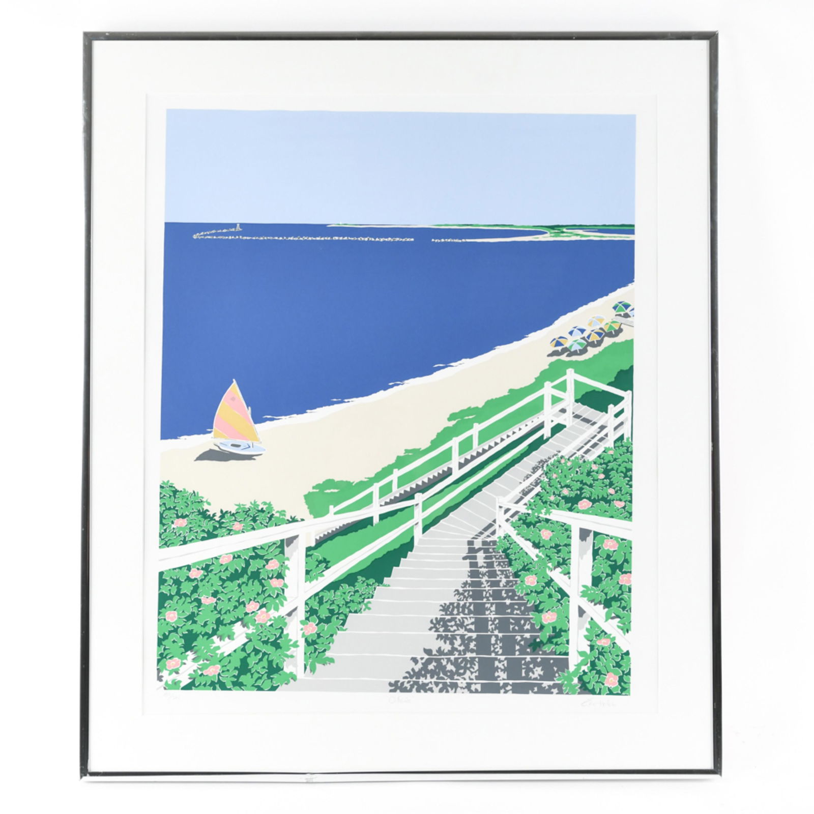 ERIC HOLCH NANTUCKET SERIGRAPH (1 of 11)