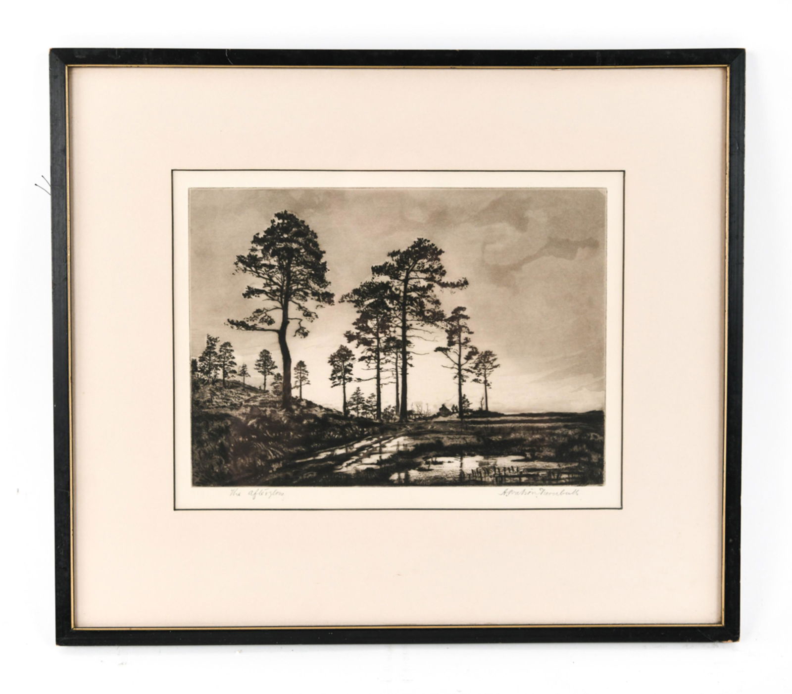 ANDREW WATSON TURNBULL, BRITISH (1874 - 1857) ETCH (1 of 9)