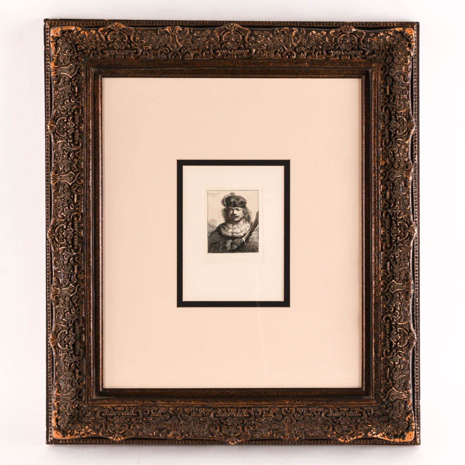 ARMAND DURAND AFTER REMBRANDT ETCHING (1 of 9)