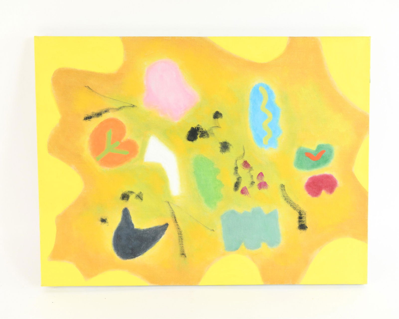 ELAINE KAUFMAN FEINER ABSTRACT OIL ON CANVAS (1 of 7)