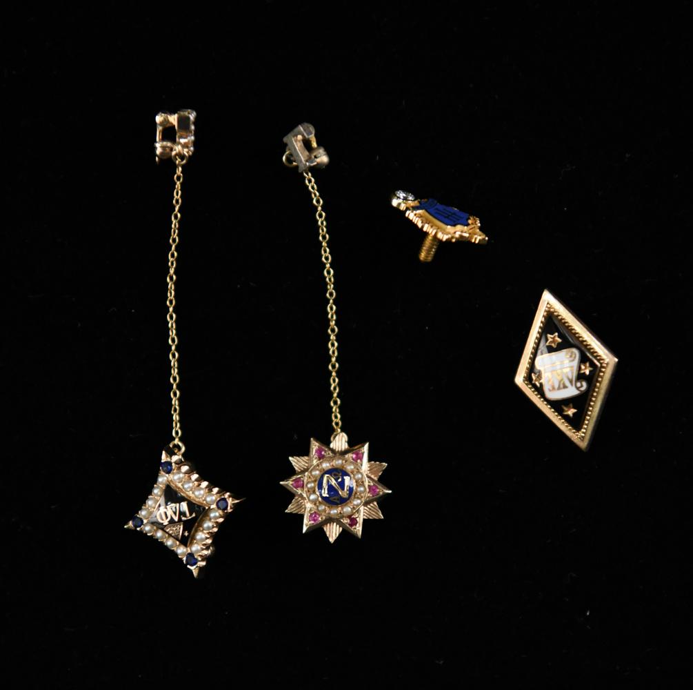 GOLD FRATERNAL PINS (1 of 9)