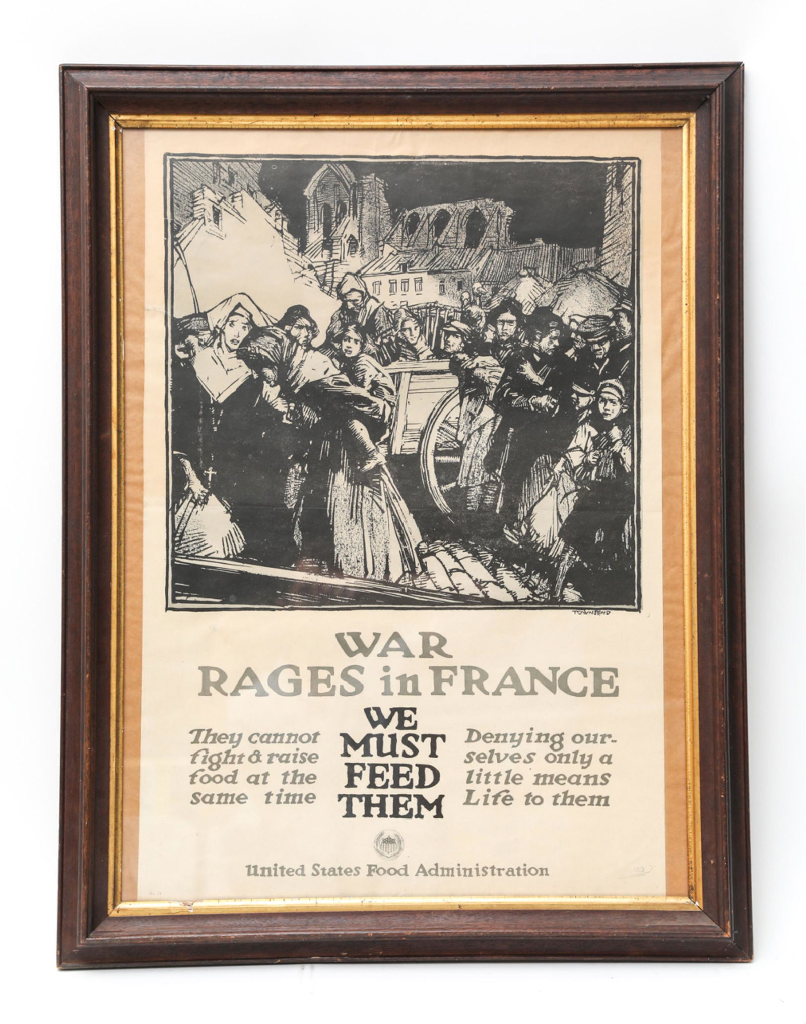 FRAMED WWI POSTER (1 of 6)