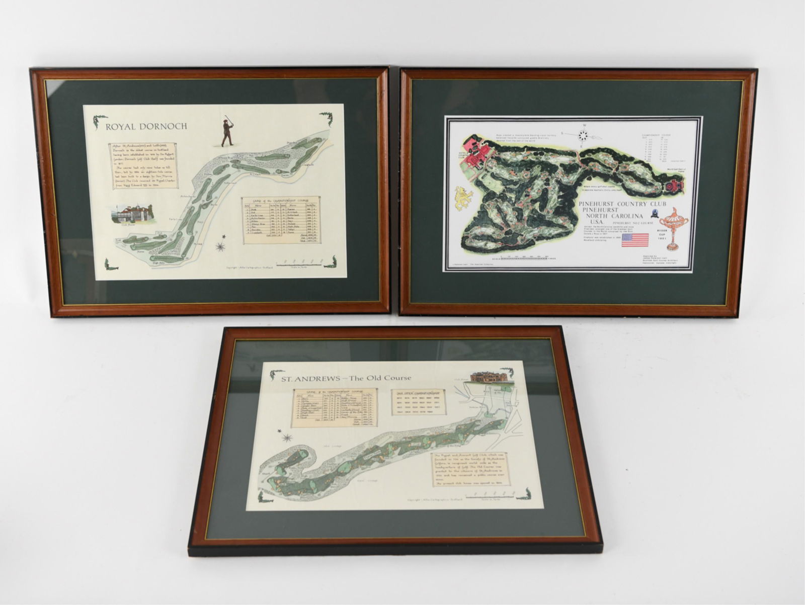 (3) GOLF PRINTS (1 of 13)