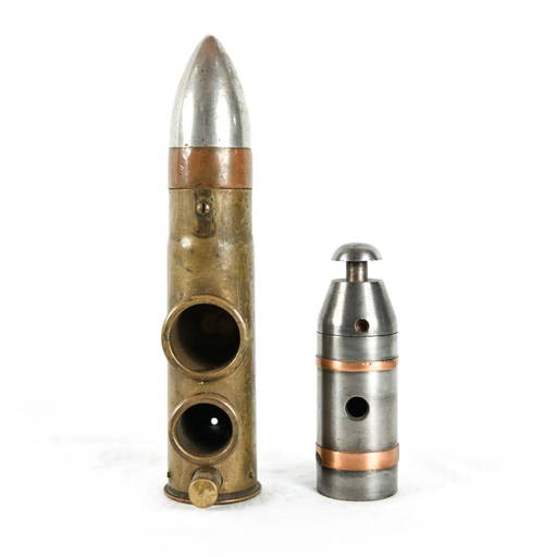 Trench Art Shell And Bullet Cigar Cutters