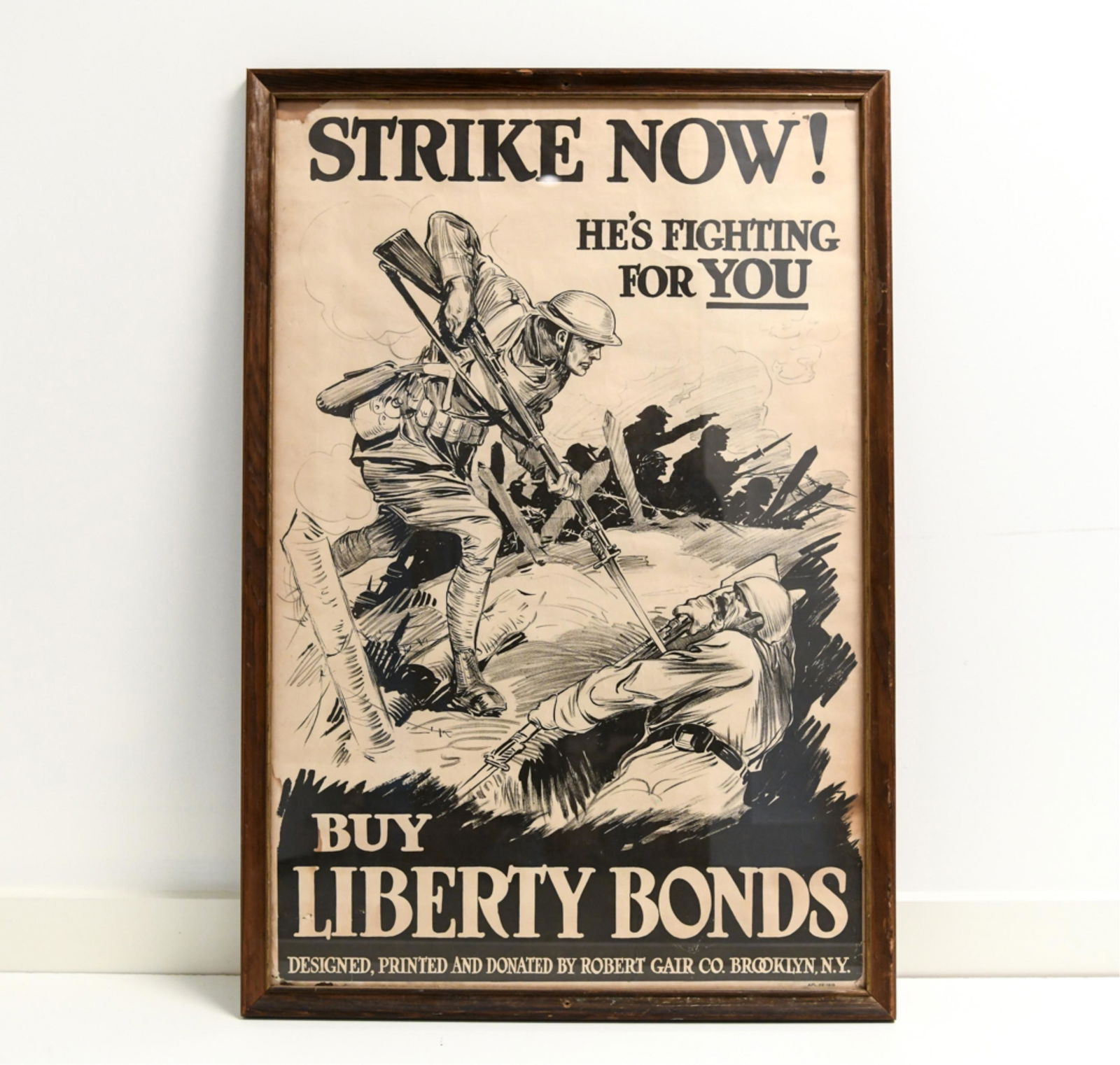 ORIGINAL WWI LIBERTY BONDS POSTER (1 of 14)