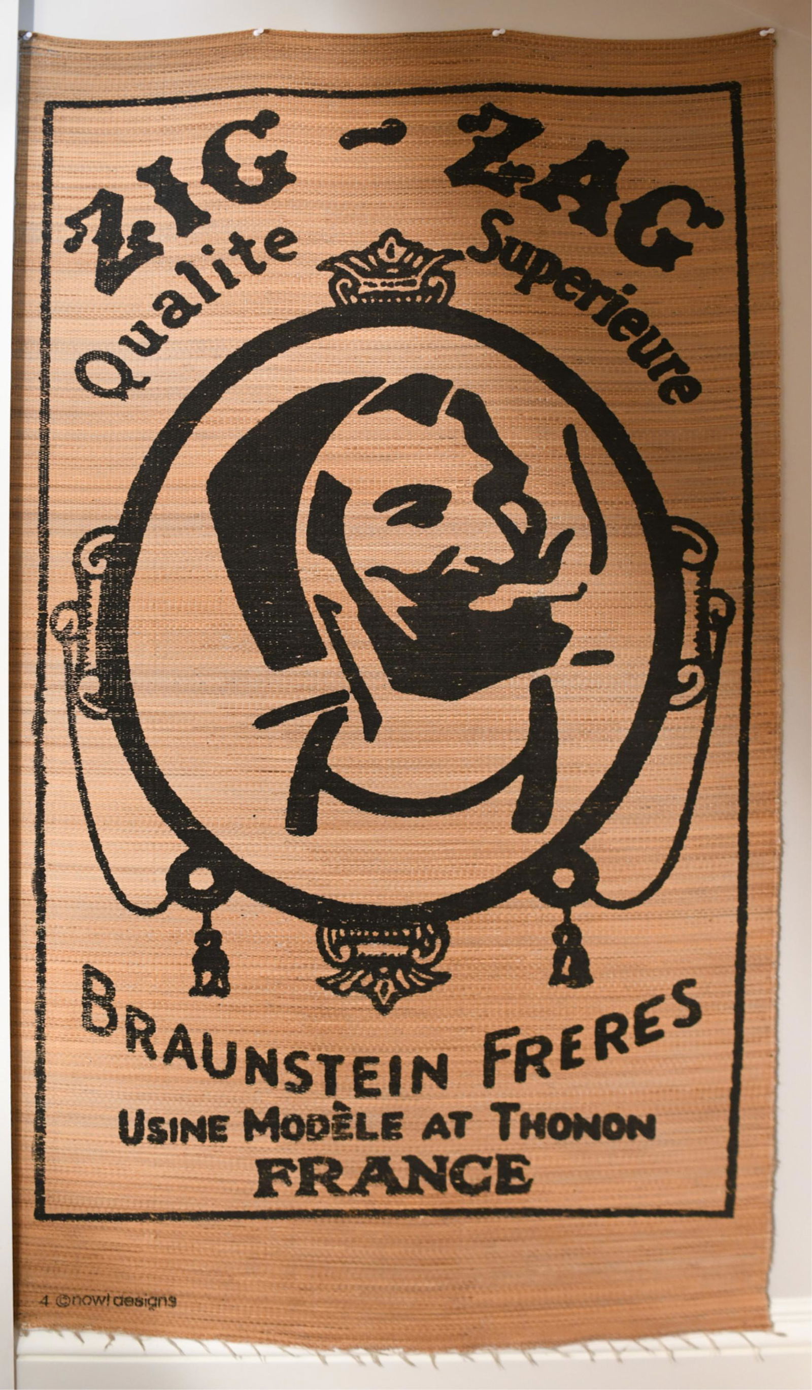 NOWI DESIGNS PRINTED ZIG-ZAG MAT (1 of 2)