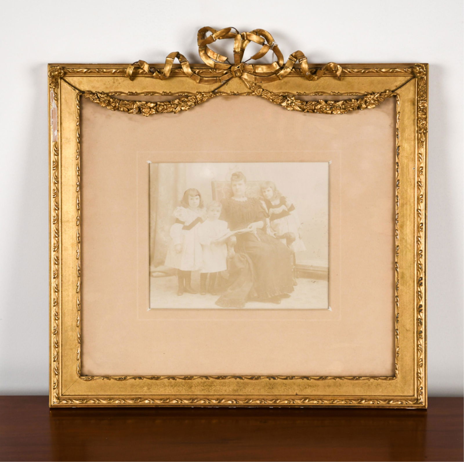 ANTIQUE PHOTO IN GILDED FRAME (1 of 10)
