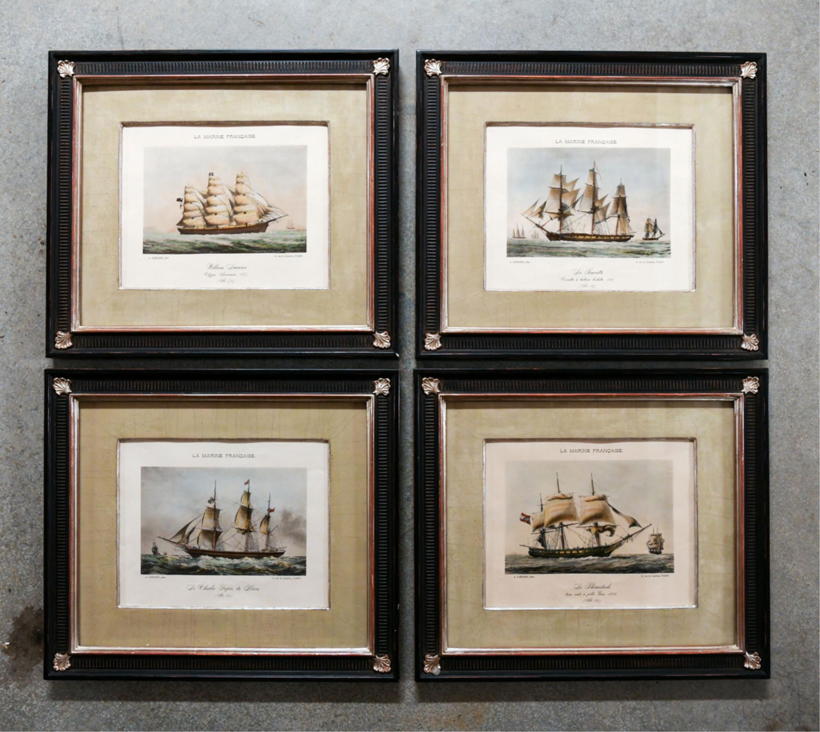 (4) REPRODUCTION SHIP PRINTS (1 of 7)