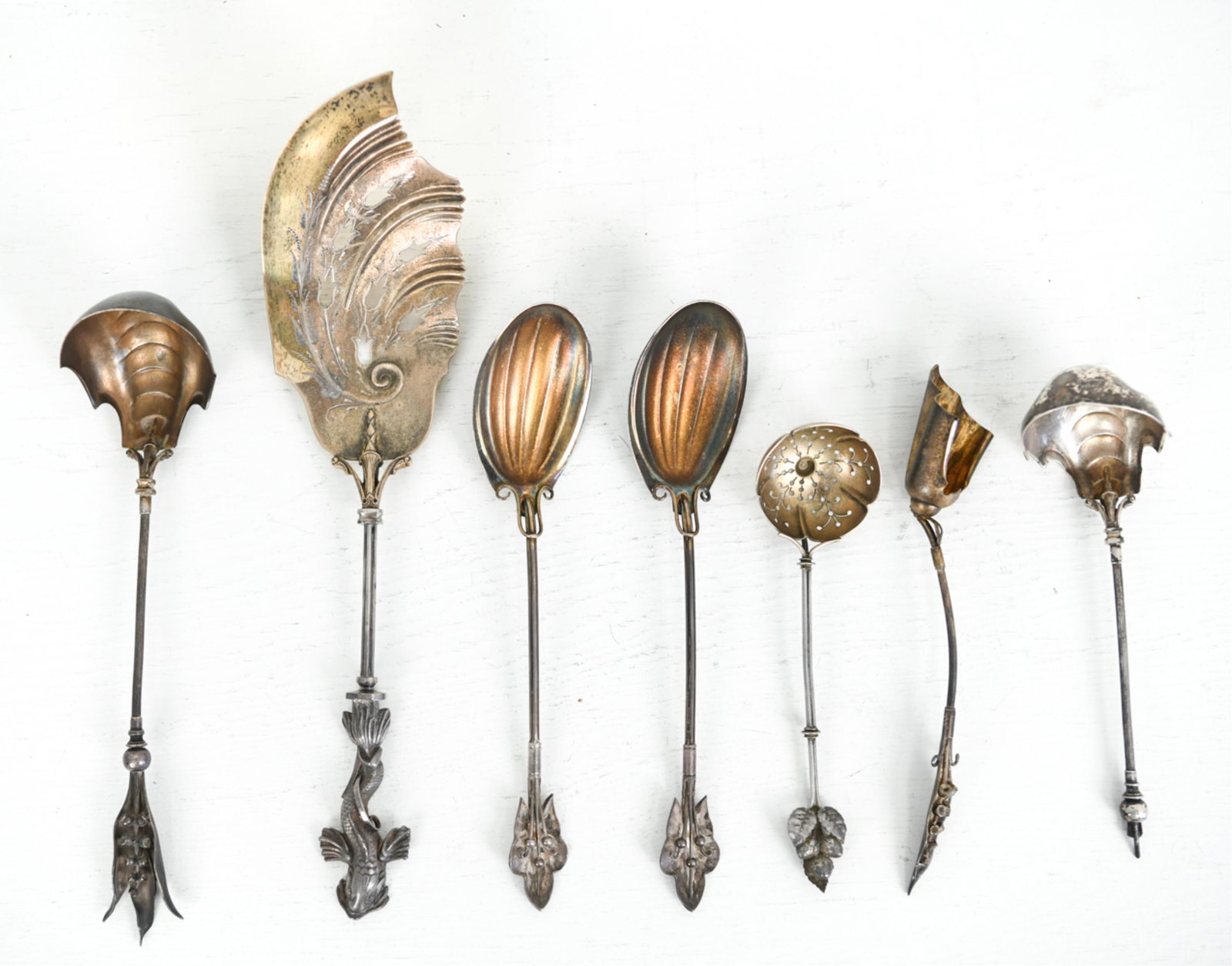 GROUPING OF STERLING SILVER SERVINGWARE (1 of 17)