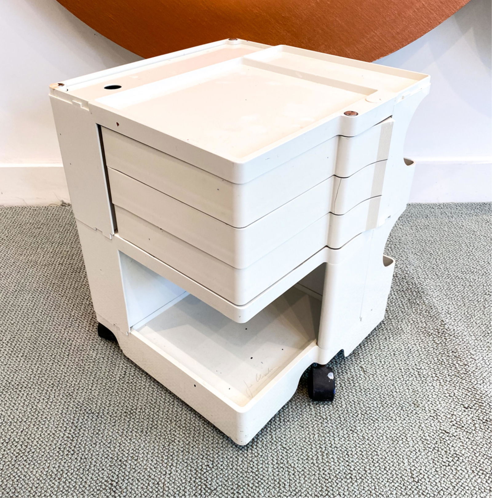 JOE COLOMBO BOBY TROLLEY STORAGE CART (1 of 9)