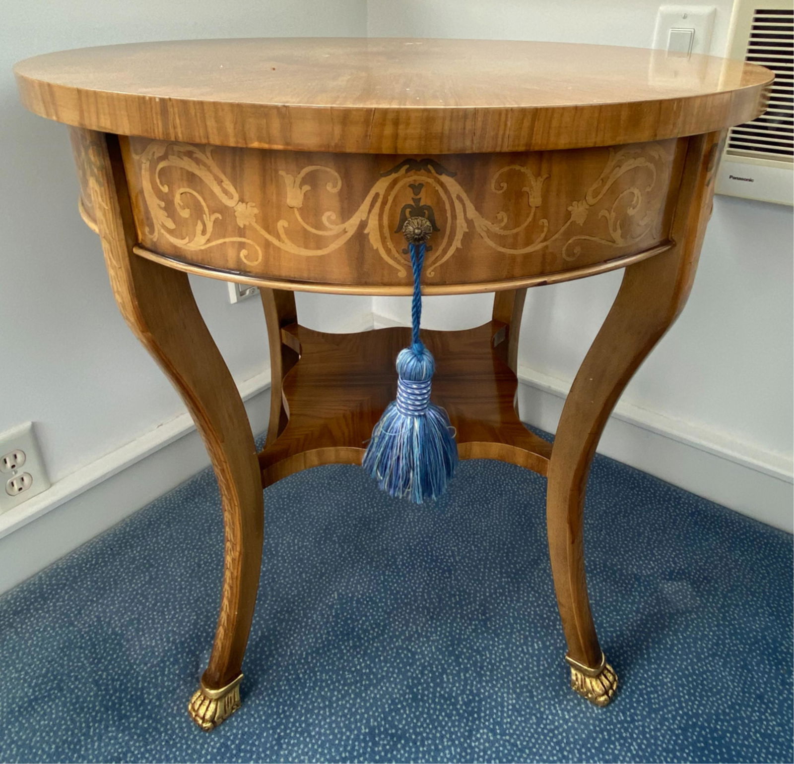CONTEMPORARY INLAID EMPIRE STYLE TABLE (1 of 5)