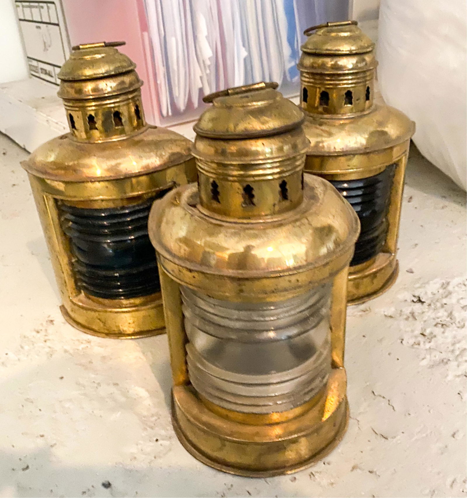 (3) LANTERN SCONCES (1 of 4)