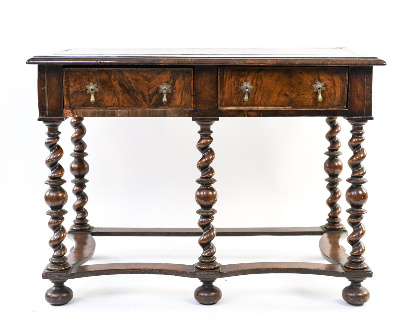 WILLIAM & MARY BARLEY TWIST LEG SIDE TABLE (1 of 15)